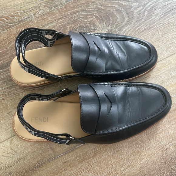 EUC Men’s Fendi Loafers Size 9 - Picture 1 of 6